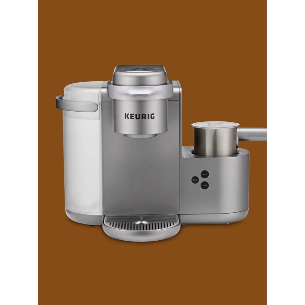 Keurig K Cafe Special Edition Single Serve Cappuccino Maker + Milk Frother Gray